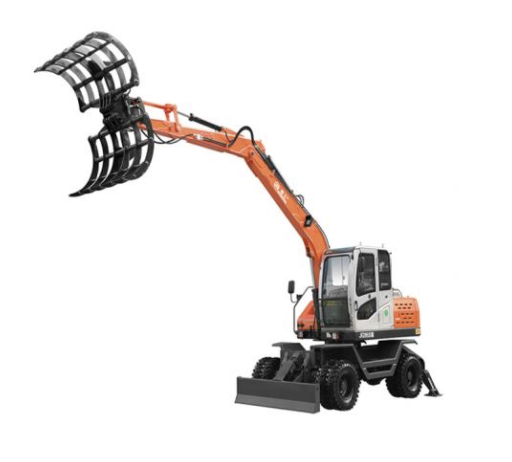 7.8 Ton Wheel Excavator With Cotton Clip