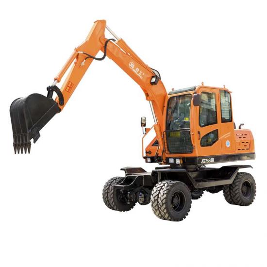 JG75S wheel type excavators