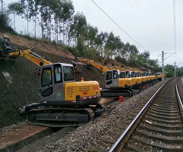 Railway ballast undercutter