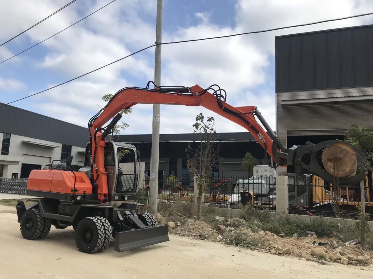 Timber Handling Machine